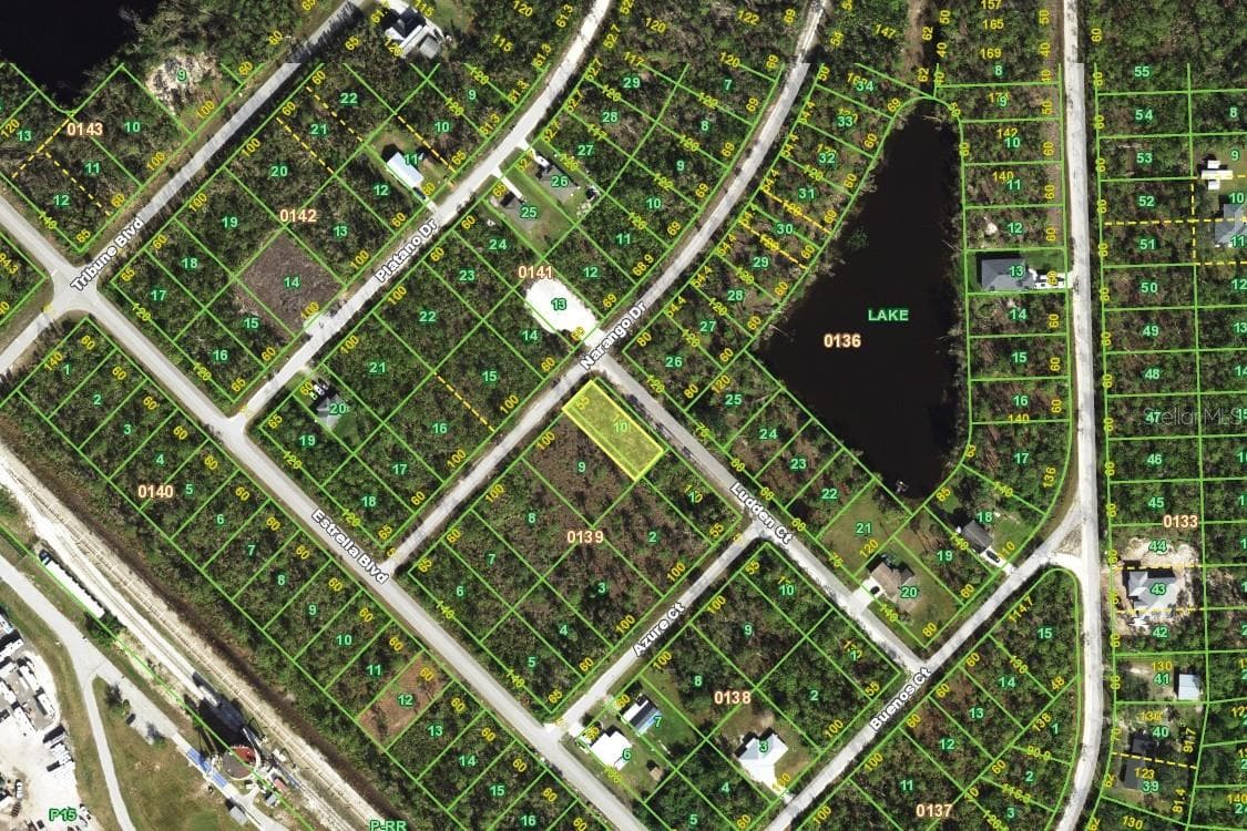 Land at 12114 LUDDEN CT, PUNTA GORDA, photo 2 of 2