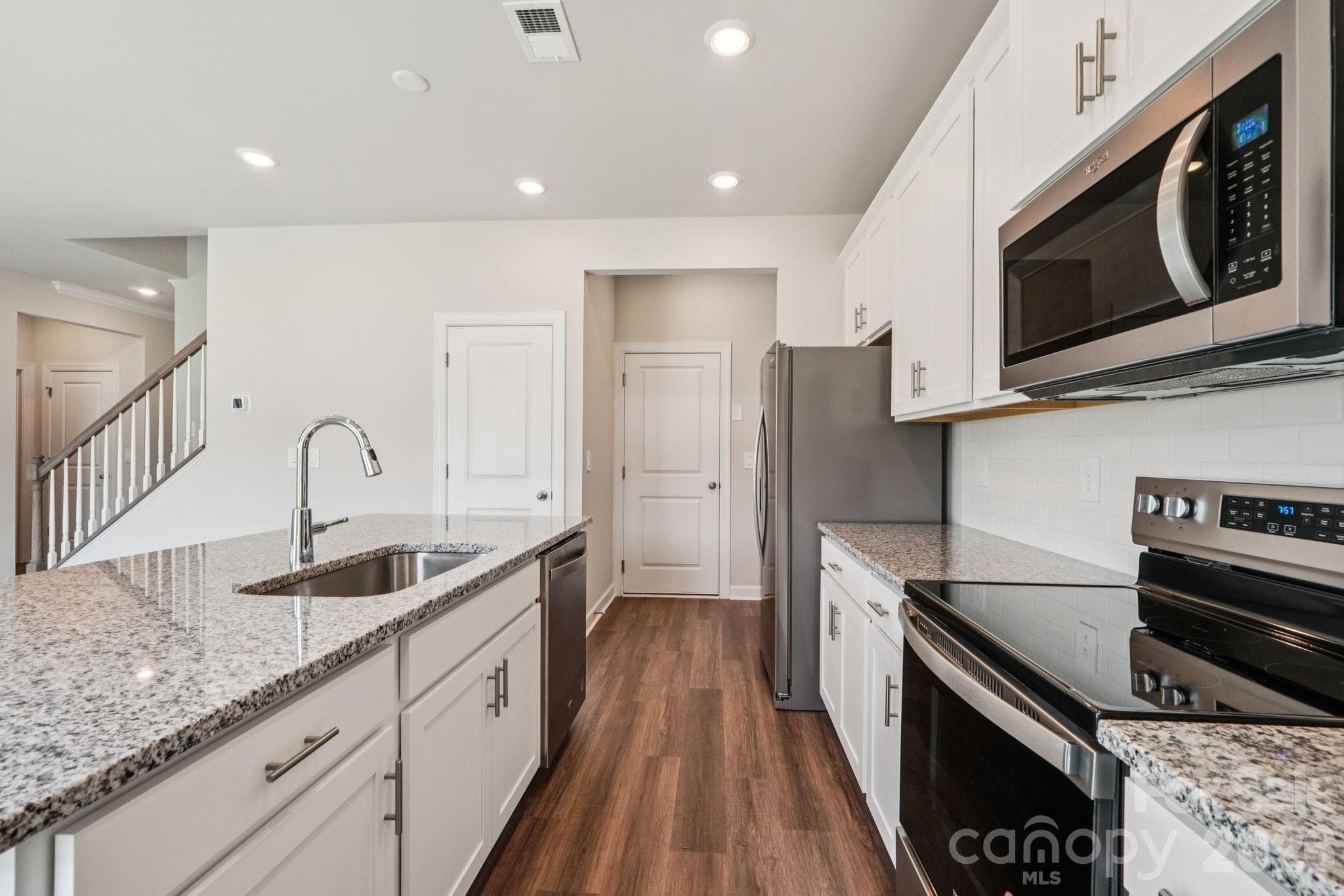 Photo is not of the actual home but is an inspirational photo of builder’s model home and may depict options, furnishings, and/or decorator features that are not included. - 1604 Harper Landing Boulevard, Stanley
