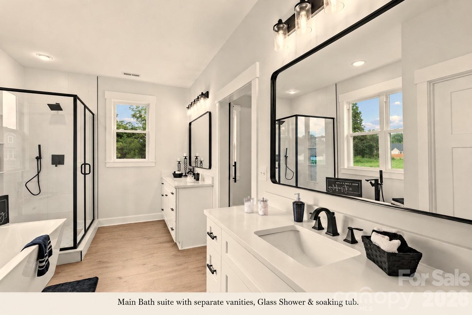 Four Bathrooms. This is main Bath suite. - 1205 Coppergate Drive, Salisbury