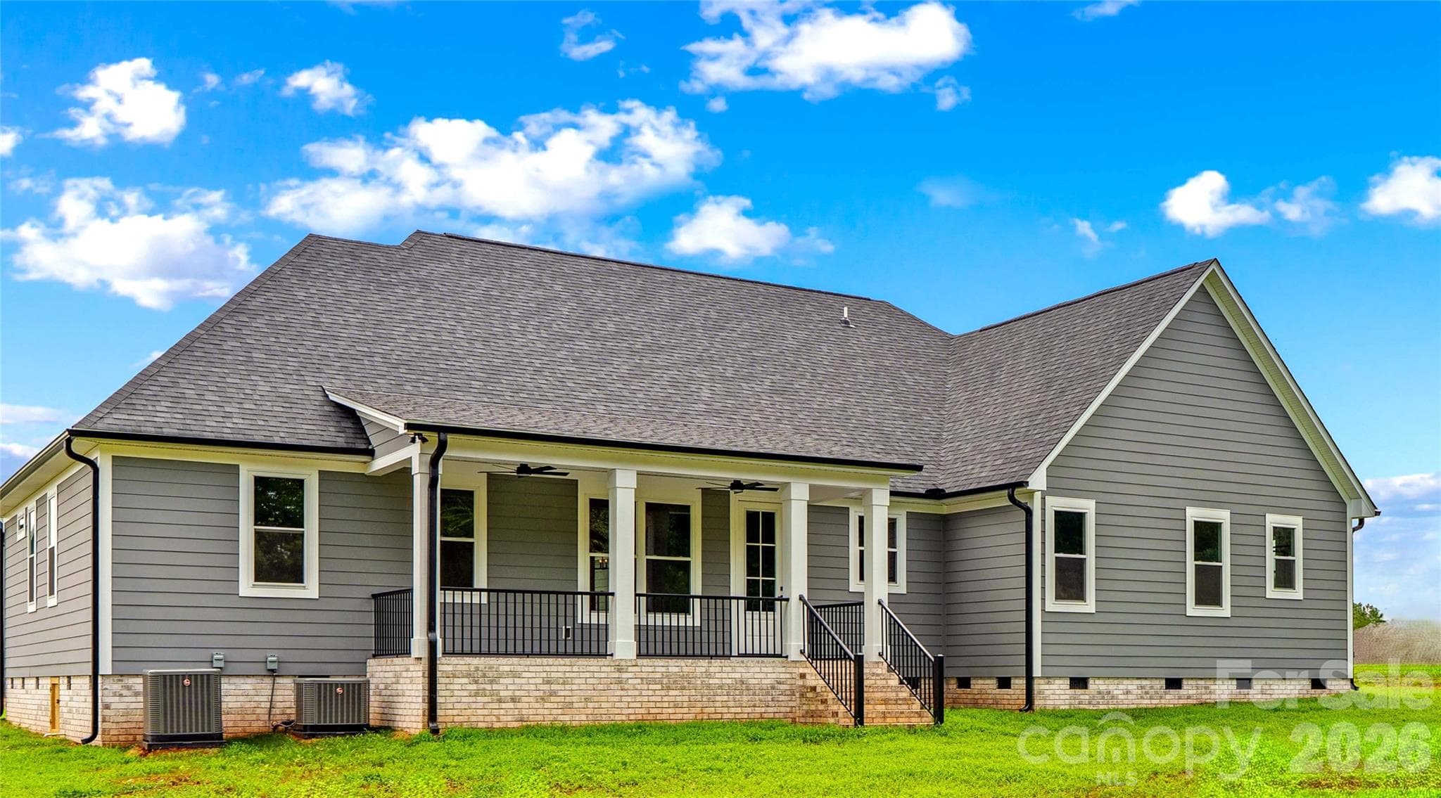 Back view of home. - 1205 Coppergate Drive, Salisbury