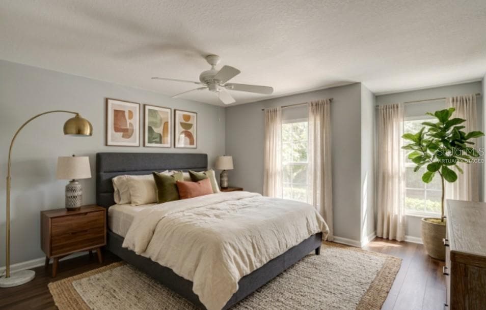 staged other bedroom - 9516 CHARLESBERG DR, TAMPA