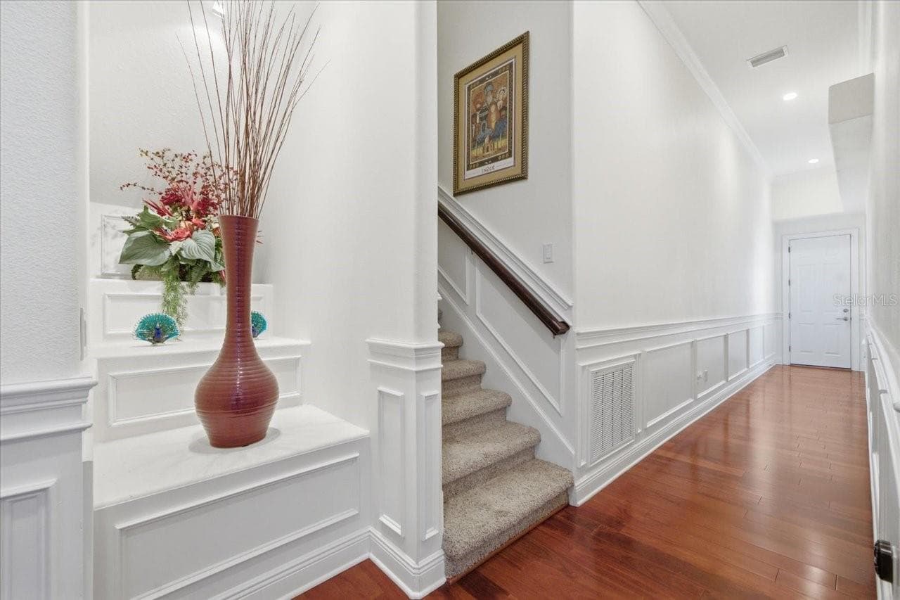 Stairs to 2nd floor - 19402 JACOBS RIVER RUN, LUTZ