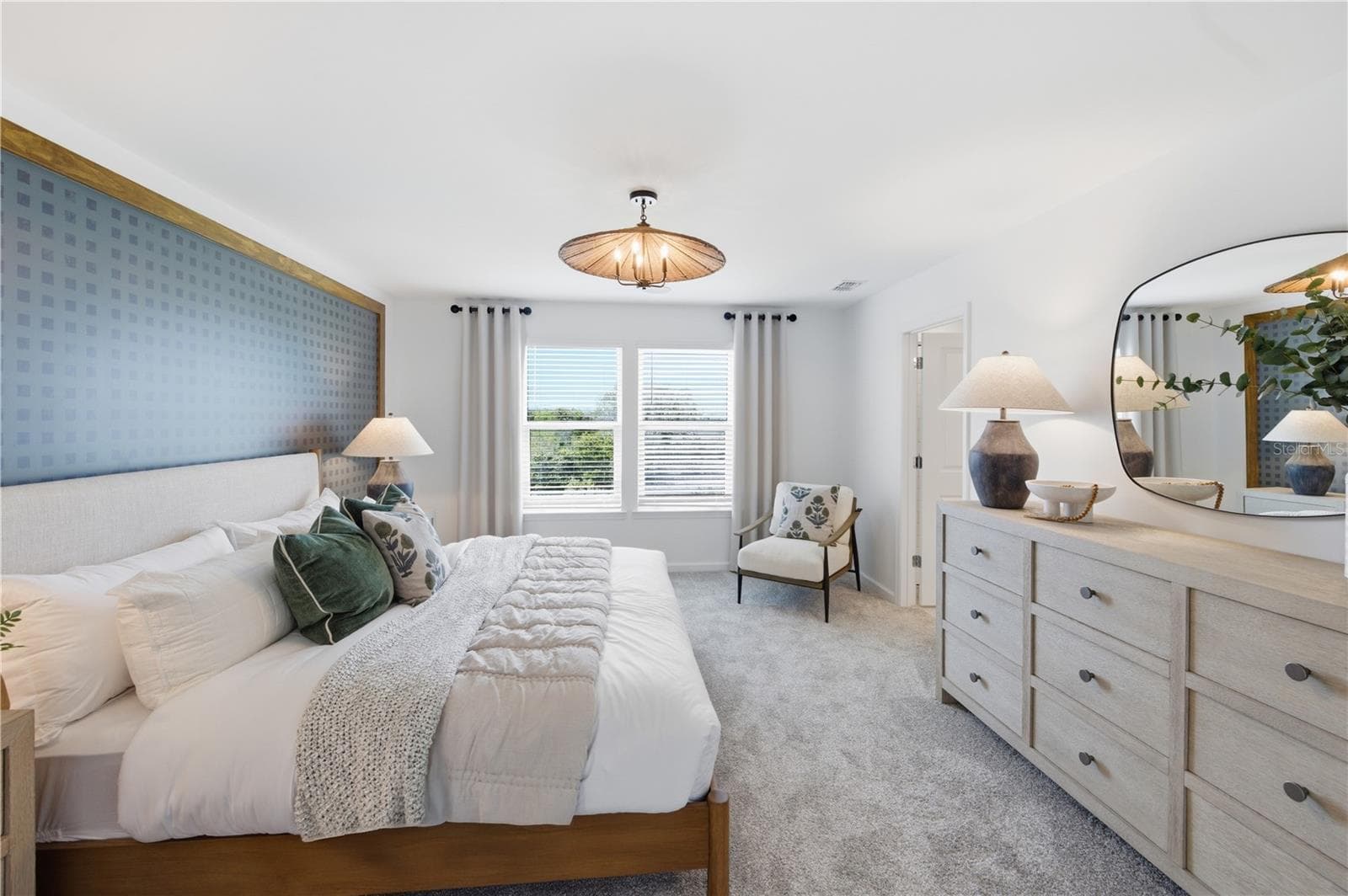Staged floorplan, homes may vary. - 805 BALLEBY TRL, BRADENTON