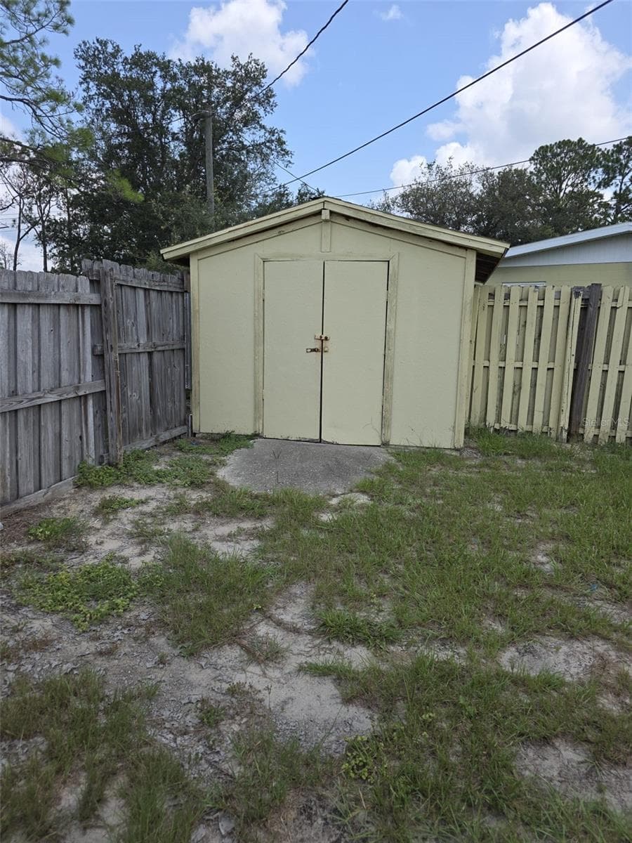Outside Shed (Storage) - 802 CRAWFORD ST, DELTONA