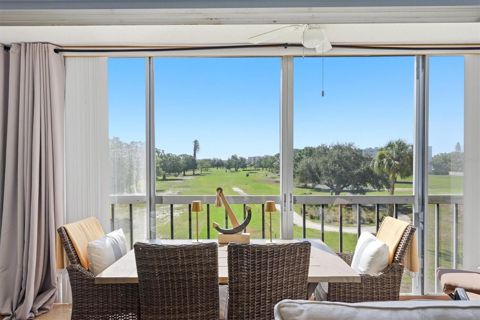 Lanai overlooking the Golf Course - 4040 IRONWOOD CIR #304F, BRADENTON