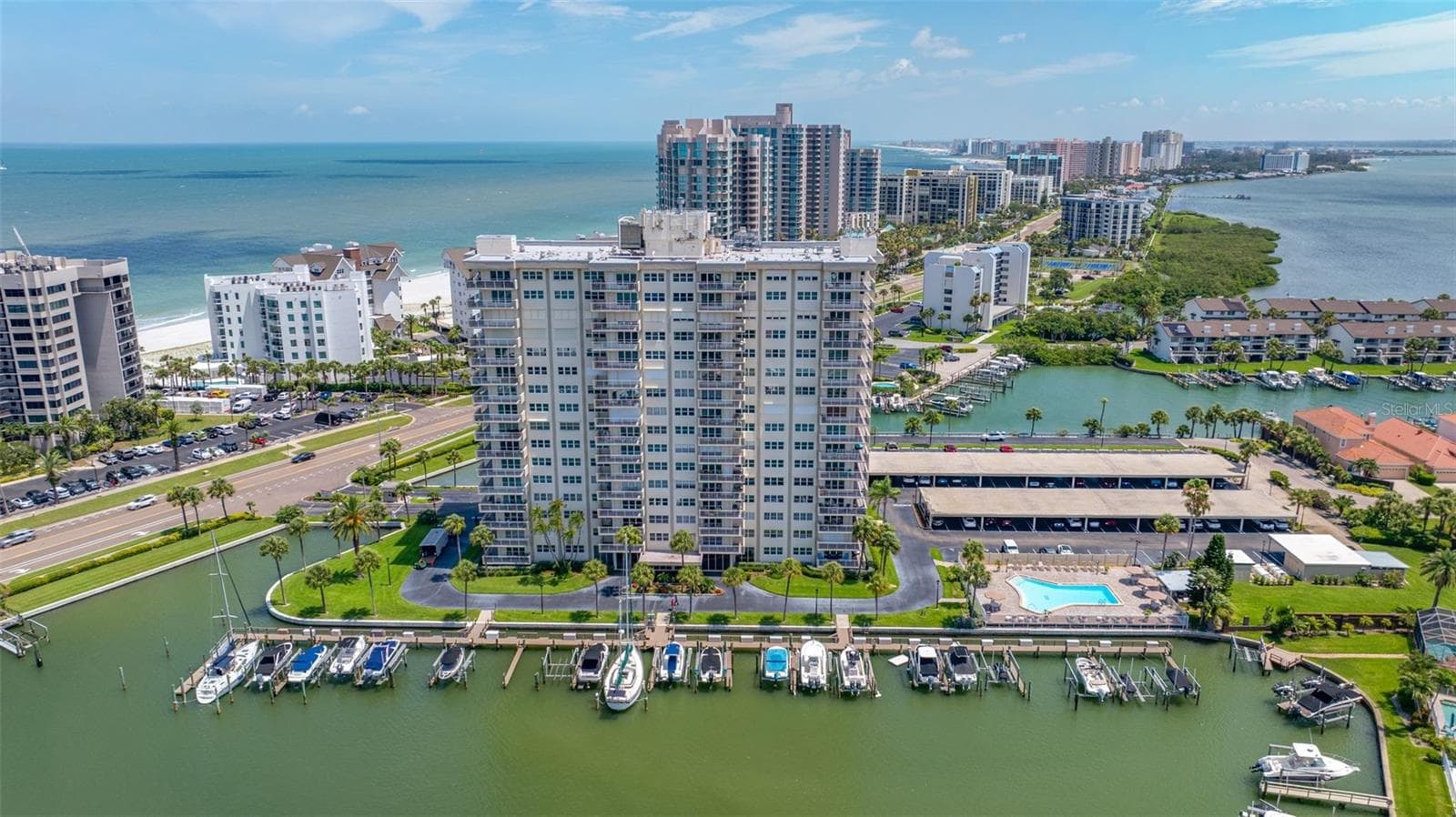 Condominium at 1621 GULF BLVD #501, CLEARWATER BEACH, photo 2 of 84