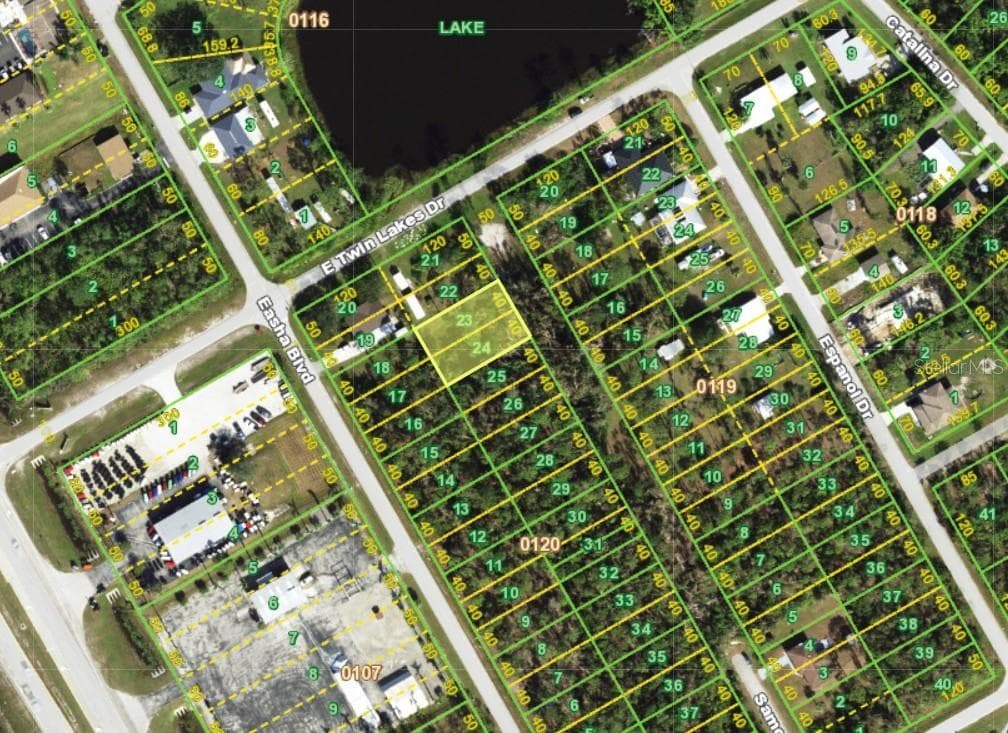 Land at 12413 SAMOA DR, PUNTA GORDA, photo 2 of 2