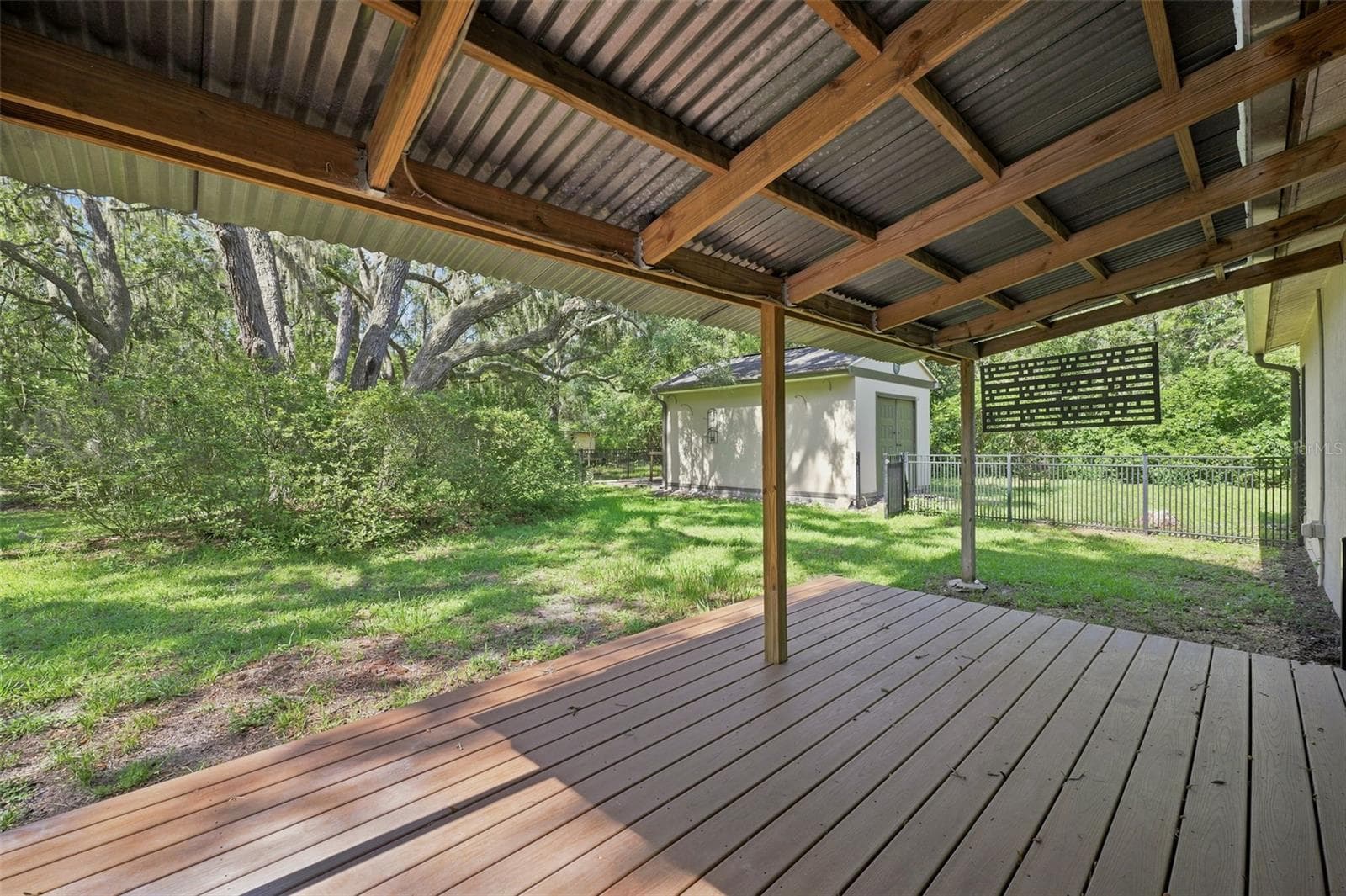 Rear Covered Patio - 16426 FORZANDO AVE, BROOKSVILLE