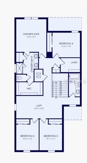 Floorplan - 759 BALLEBY TRL, BRADENTON
