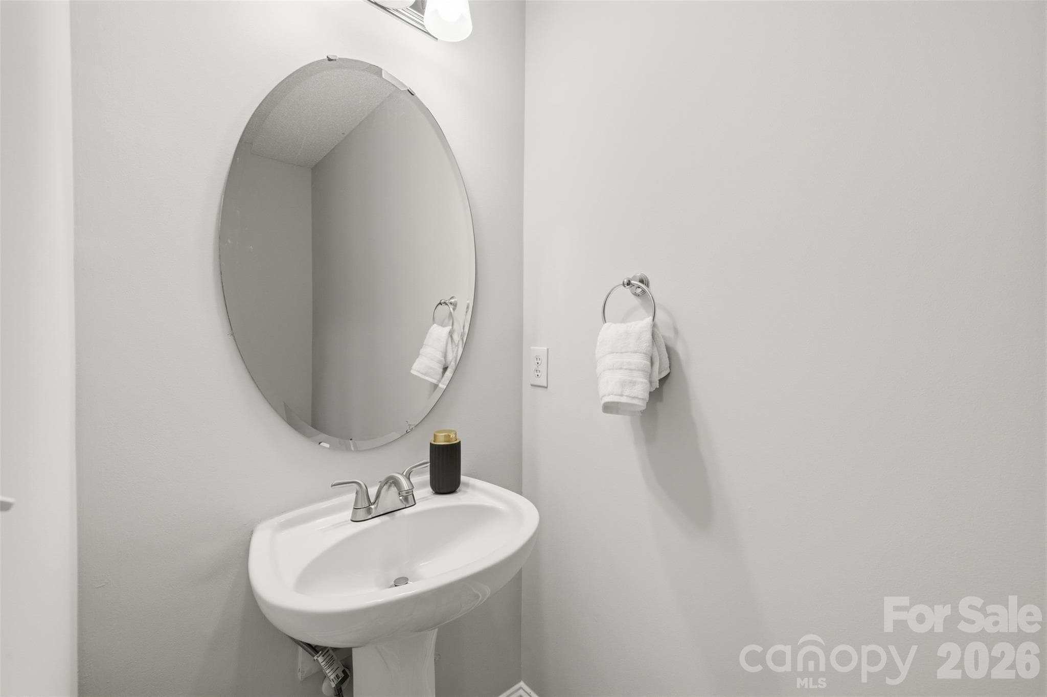 Half bath on the main floor - 316 Wilkes Place Drive, Fort Mill