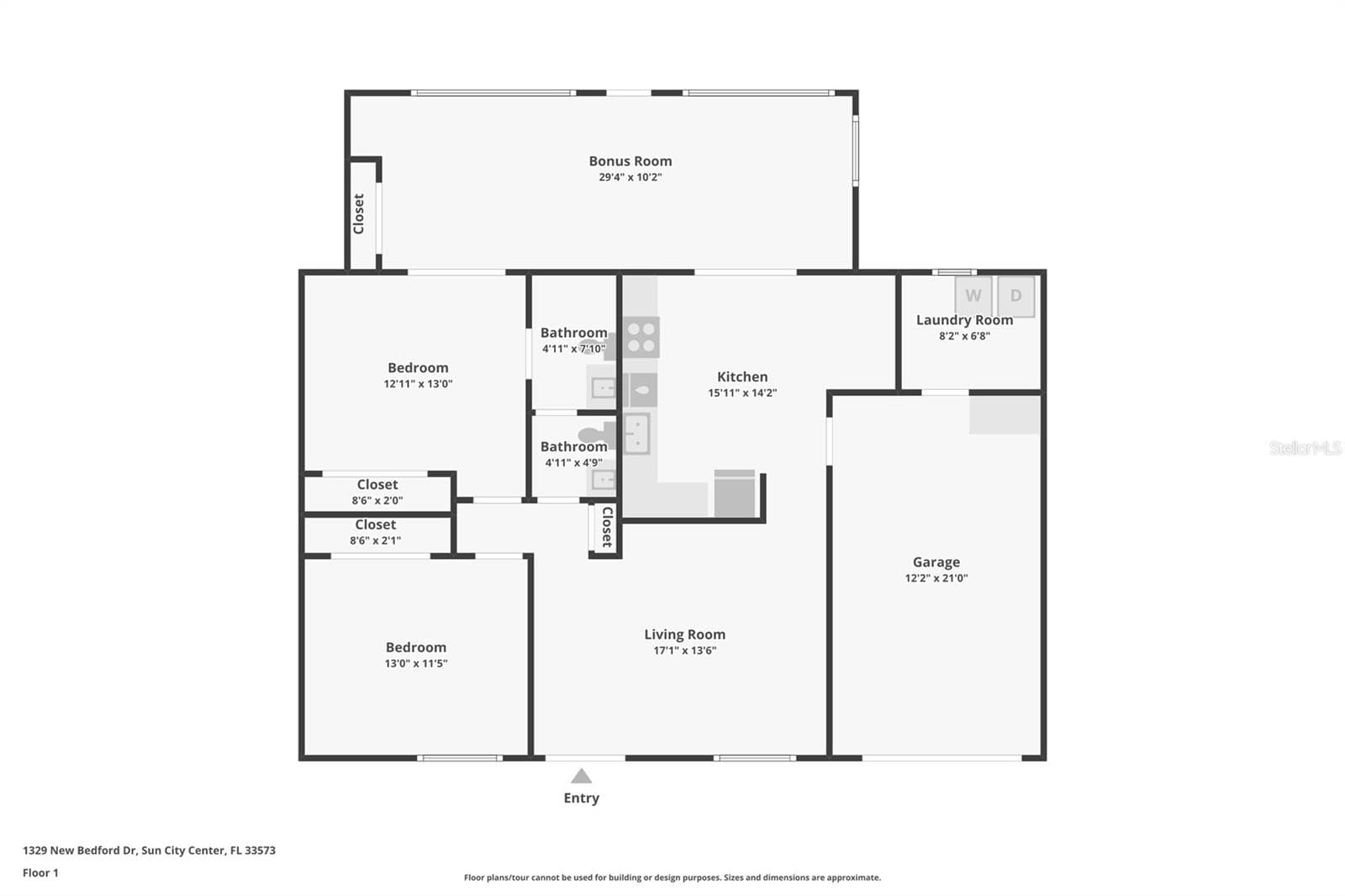 Condominium at 1329 NEW BEDFORD DR, SUN CITY CENTER, photo 24 of 45