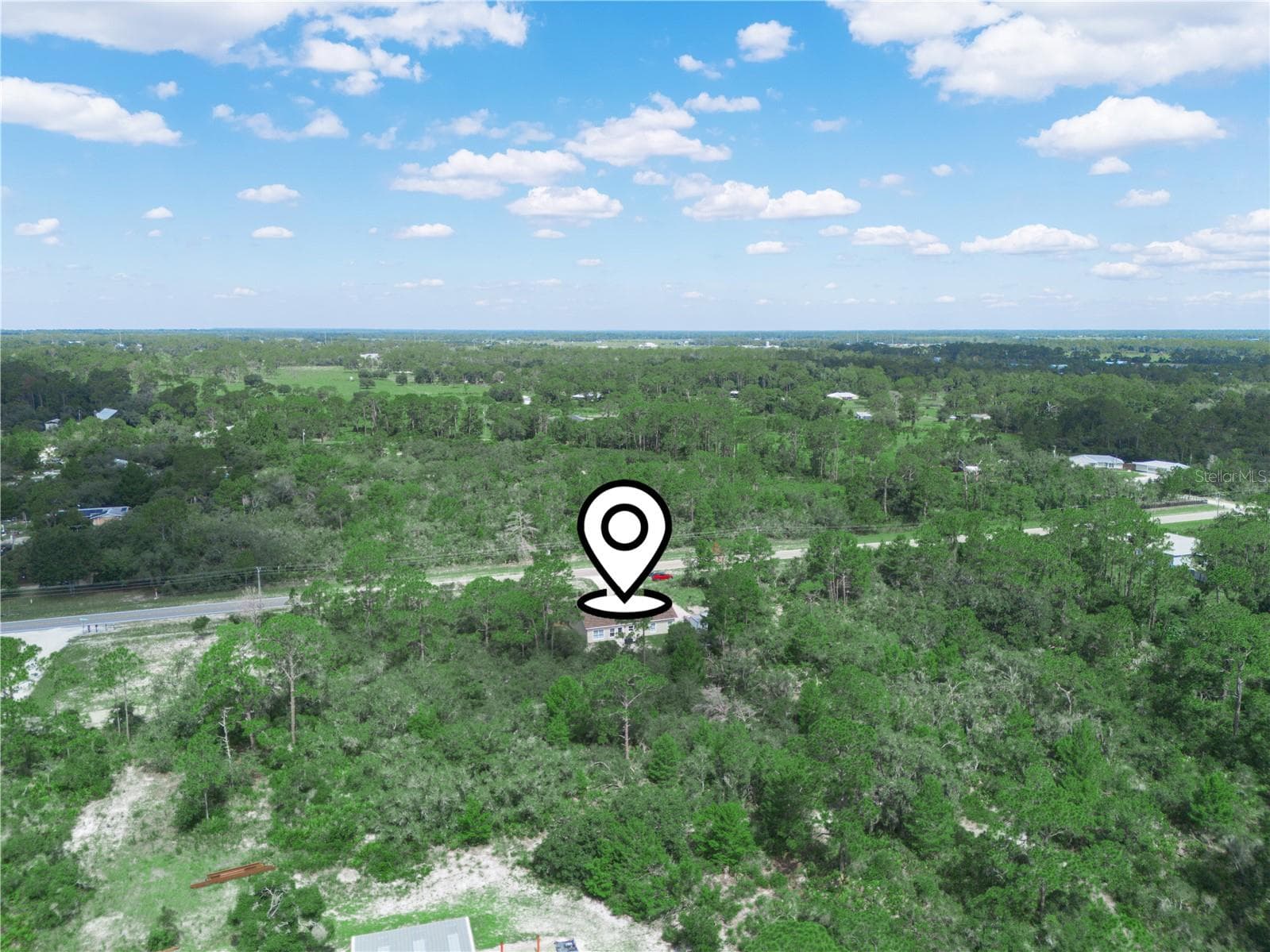 Aerial view - 10134 S ORANGE BLOSSOM BLVD, SEBRING