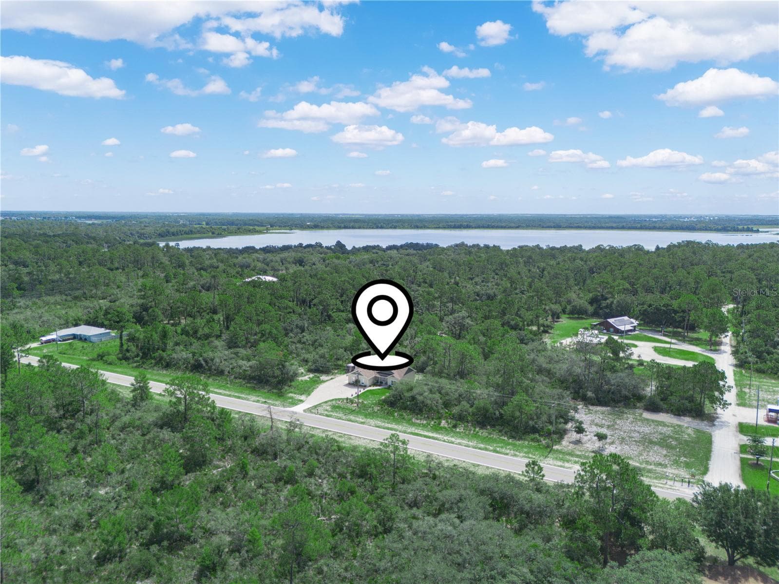 Aerial view - 10134 S ORANGE BLOSSOM BLVD, SEBRING