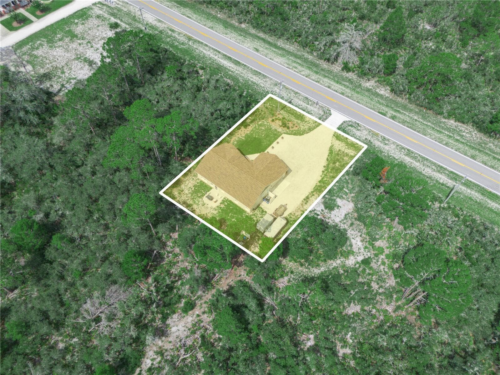 Aerial view - 10134 S ORANGE BLOSSOM BLVD, SEBRING