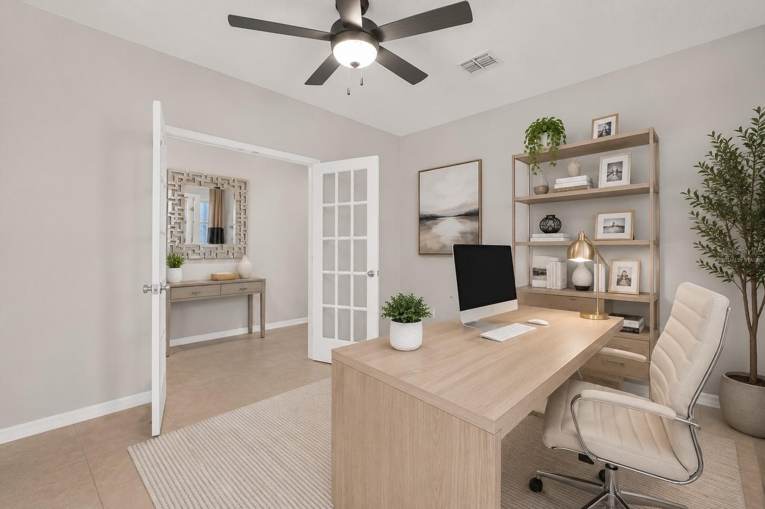 Home Office - Virtually Staged - 13524 WILD GINGER ST, RIVERVIEW