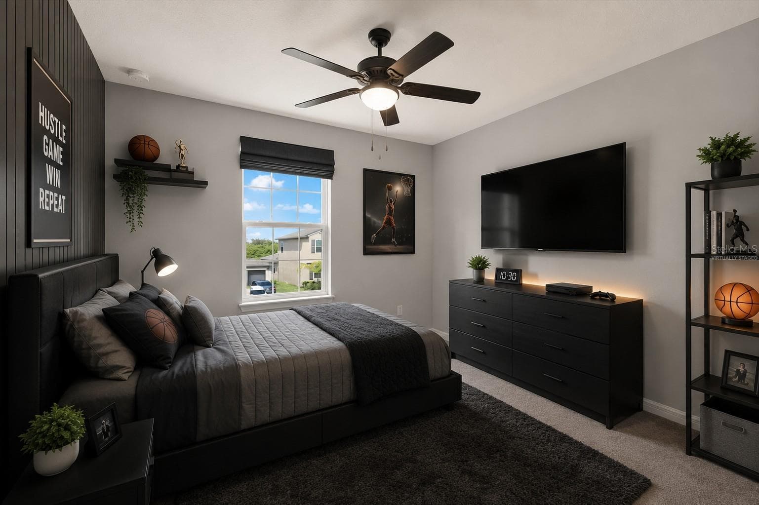 Boys Room - Virtually Staged - 13524 WILD GINGER ST, RIVERVIEW