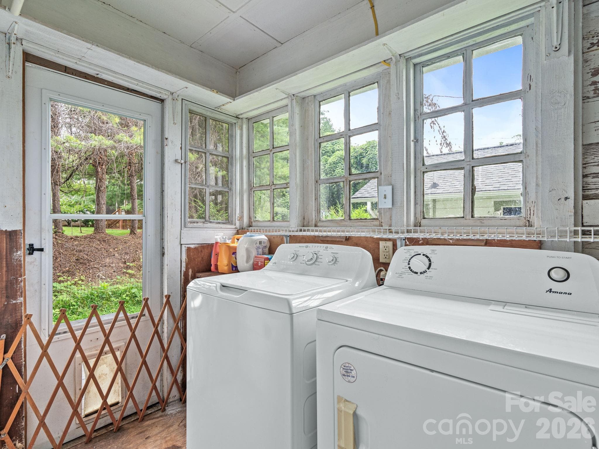 Lower Level Laundry off Kitchen - 111-113 Stewart Street, Hendersonville