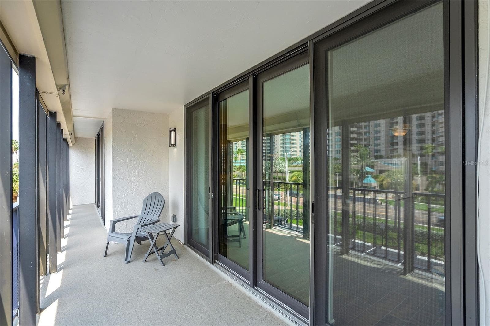 35 Feet Of Balcony Space With Hurricane Shutters - 1581 GULF BLVD #203N, CLEARWATER BEACH
