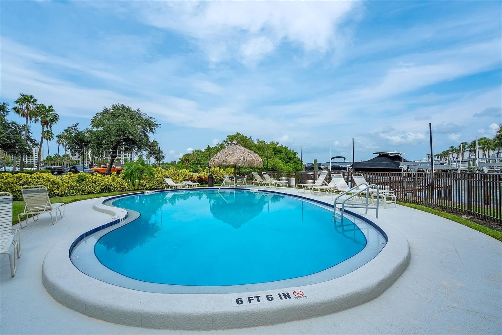 Pool Side - 1581 GULF BLVD #203N, CLEARWATER BEACH