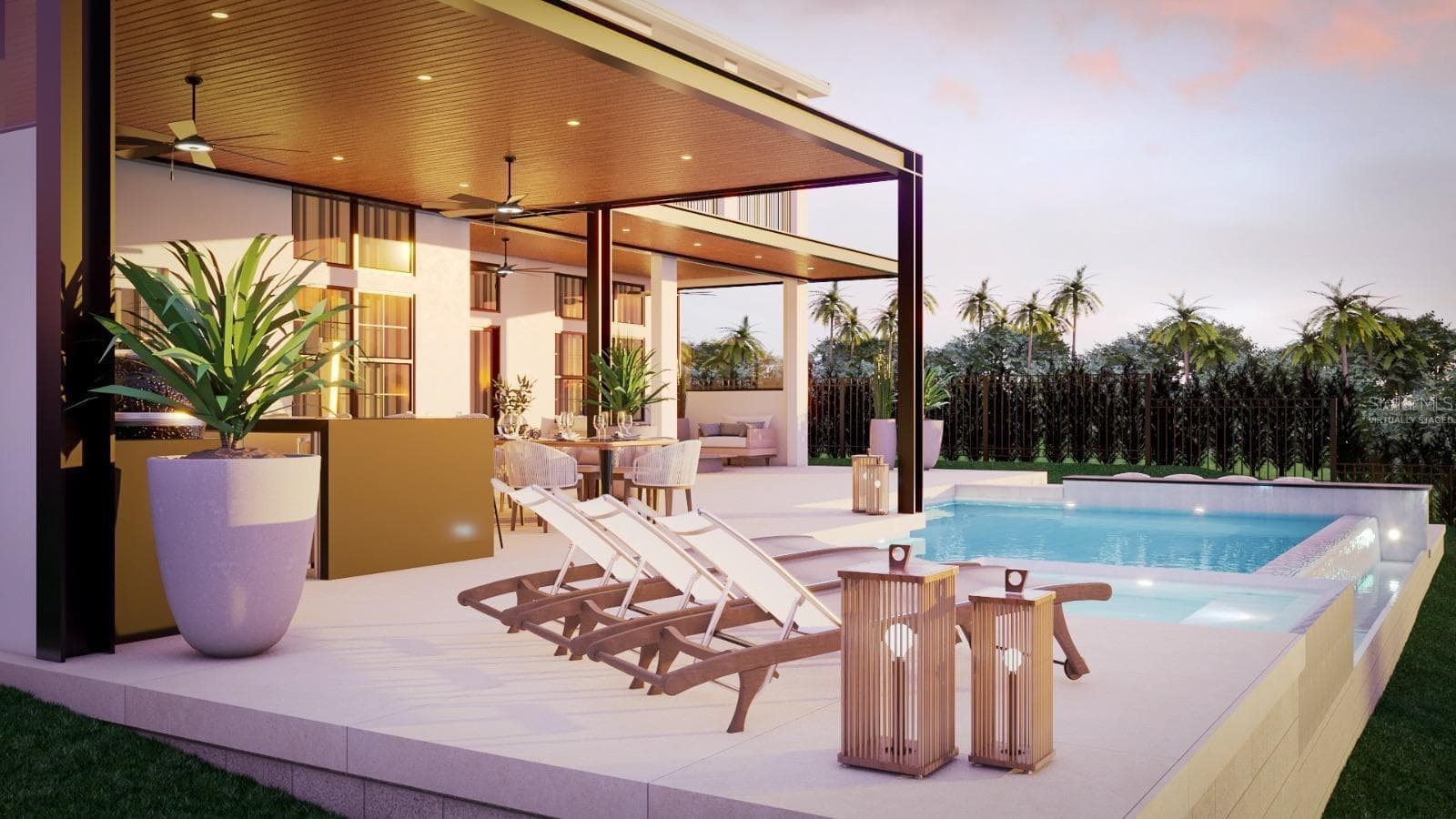 Pool Project Virtually Staged - 16077 BARKLY RIDGE CT, WINTER GARDEN