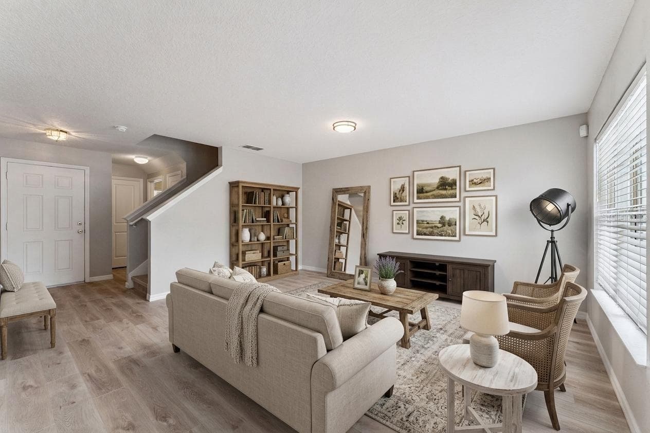 Open Concept Living Room - 3026 WILD TAMARIND BLVD #3026, ORLANDO