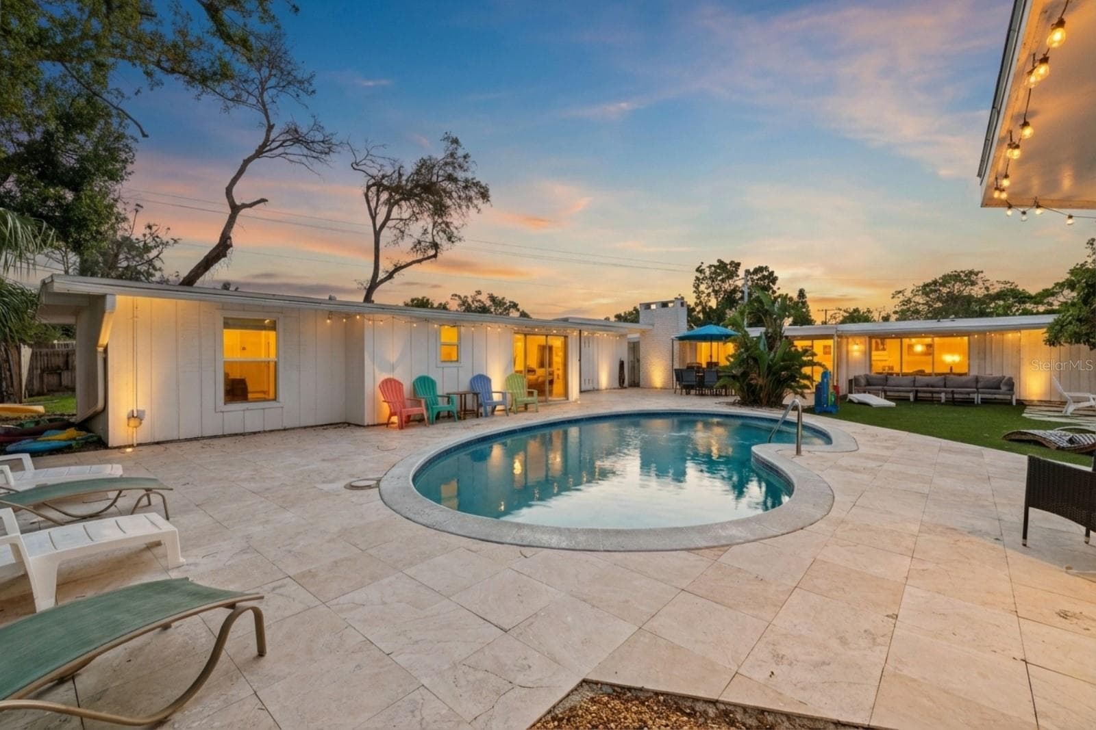 Courtyard - 2069 BOUGAINVILLEA ST, SARASOTA