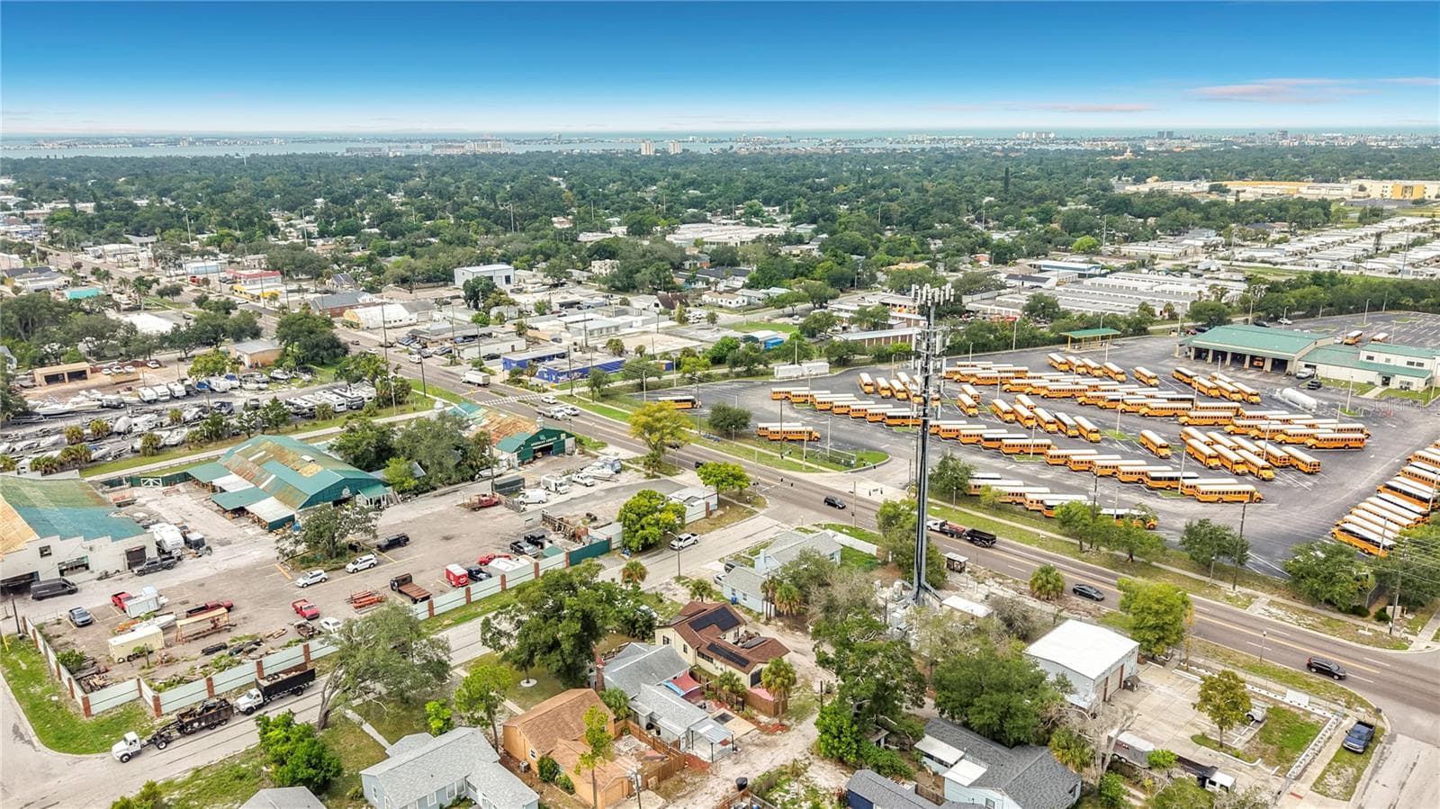 West Aerial View - 4831 FAIRFIELD AVE S, ST PETERSBURG