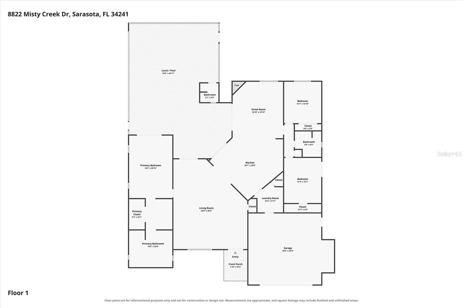 Single Family Residence at 8822 MISTY CREEK DR, SARASOTA, photo 67 of 67