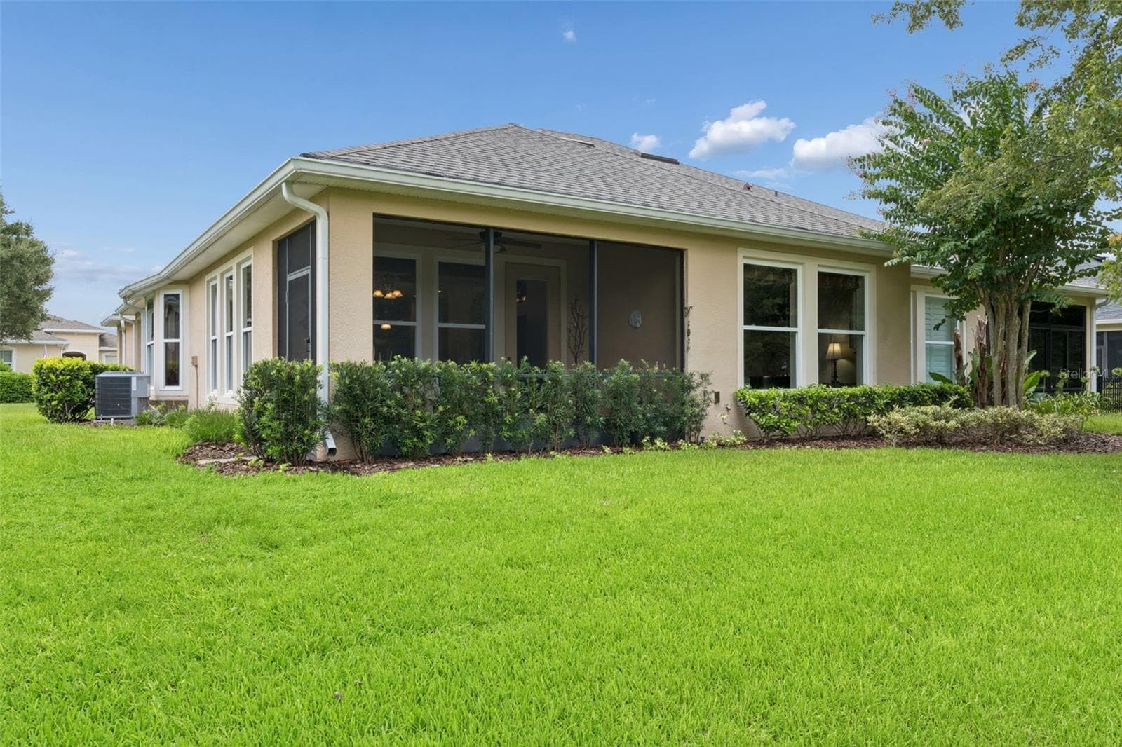 View of the screen enclosed covered lanai - 1381 ABBOT WAY, DELAND