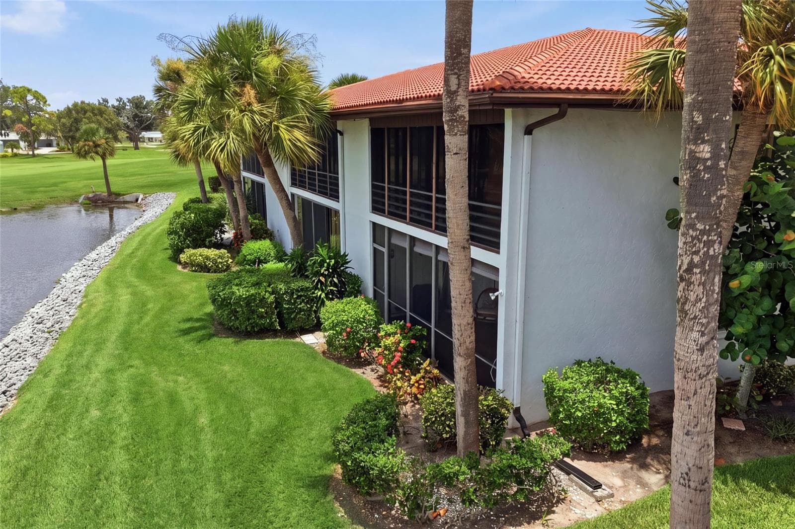 Aerial view - 3500 EL CONQUISTADOR PKWY #332, BRADENTON