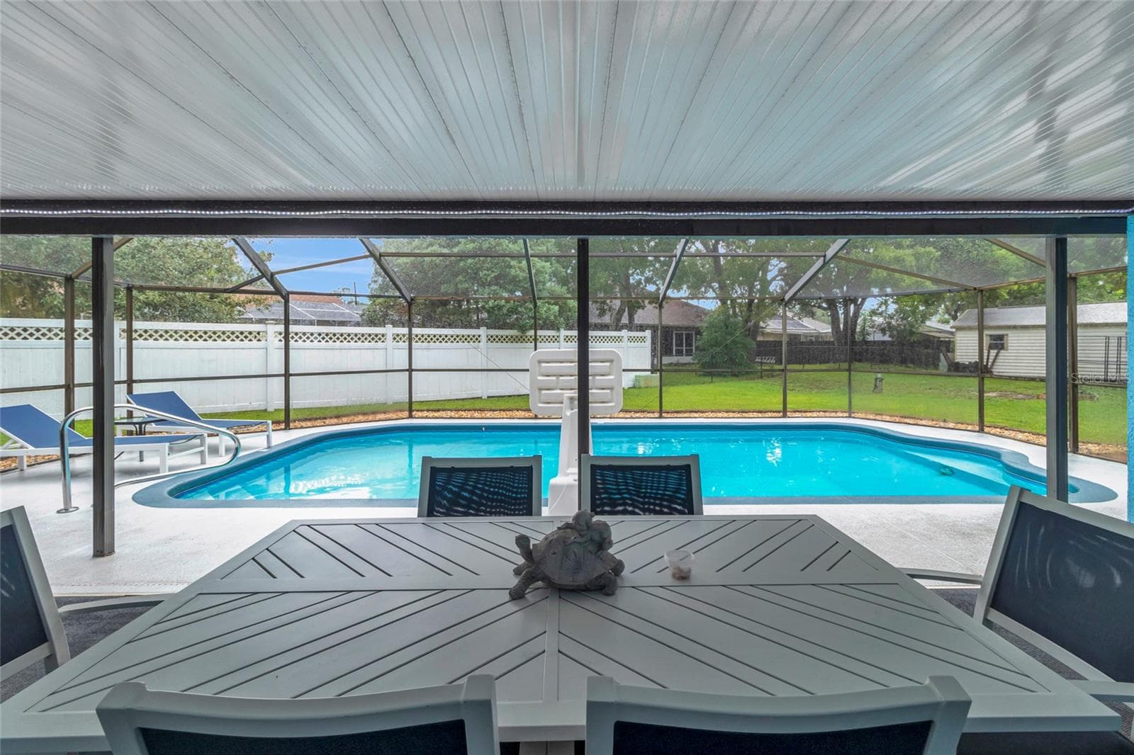 Lanai and Pool - 5325 ABAGAIL DR, SPRING HILL