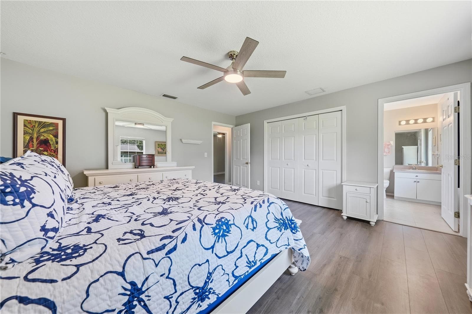 Your ensuite primary bedroom - 3835 NE 13TH AVE, OCALA