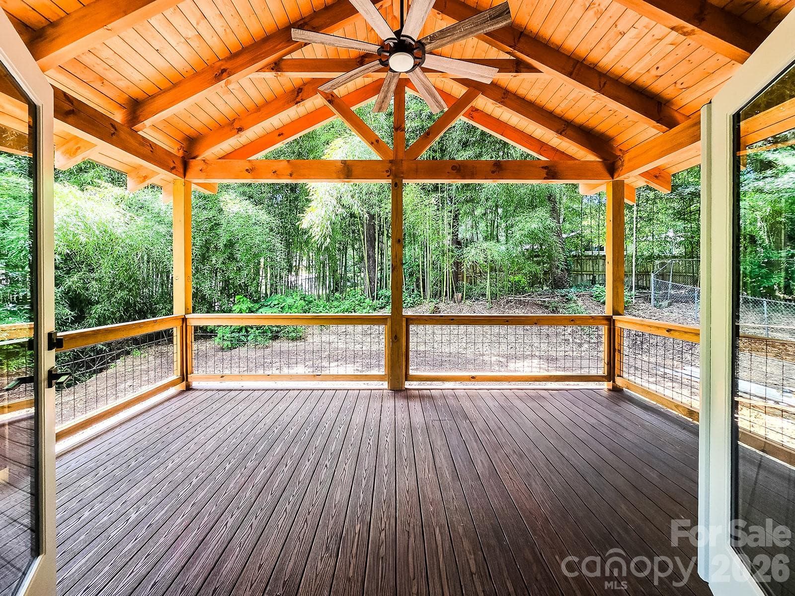 Back Deck - 505 S Oconeechee Avenue, Black Mountain