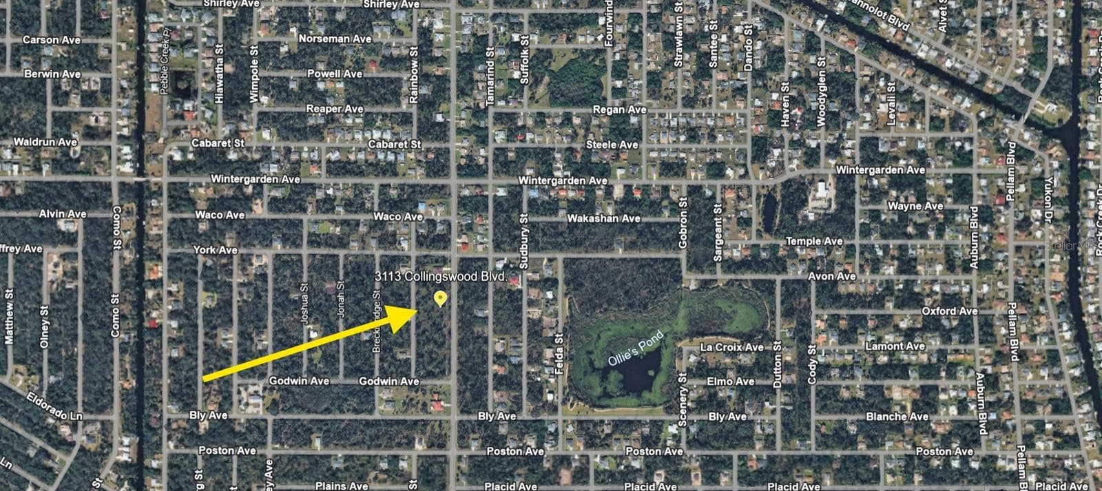 Land at 3113 COLLINGSWOOD BLVD, PORT CHARLOTTE, photo 3 of 3