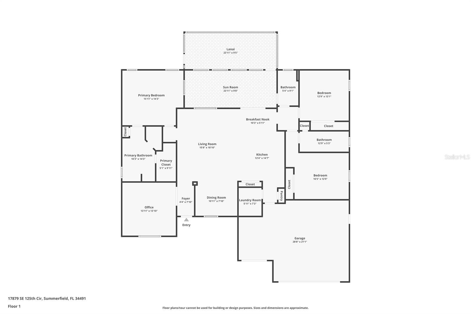 Fl. Plan - 17879 SE 125TH CIR, SUMMERFIELD