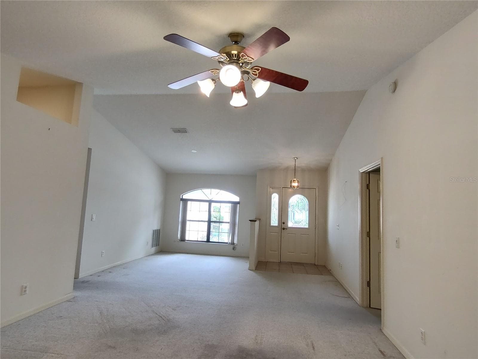 Living room with dining area or sitting room area - 3716 E COVE PARK TRL, HERNANDO
