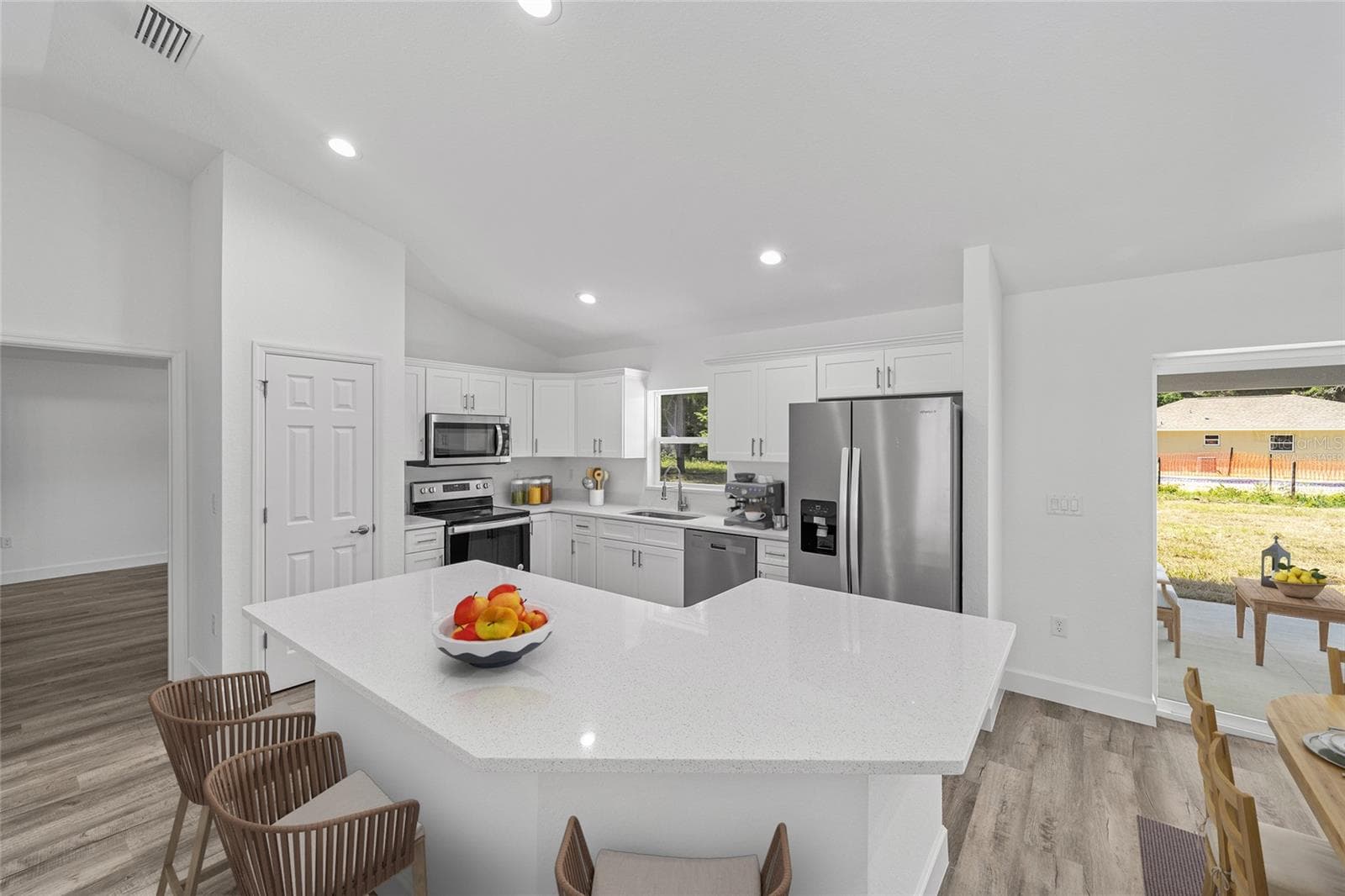 Model Home Kitchen Virtually Staged - 6283 NW 61ST ST, OCALA