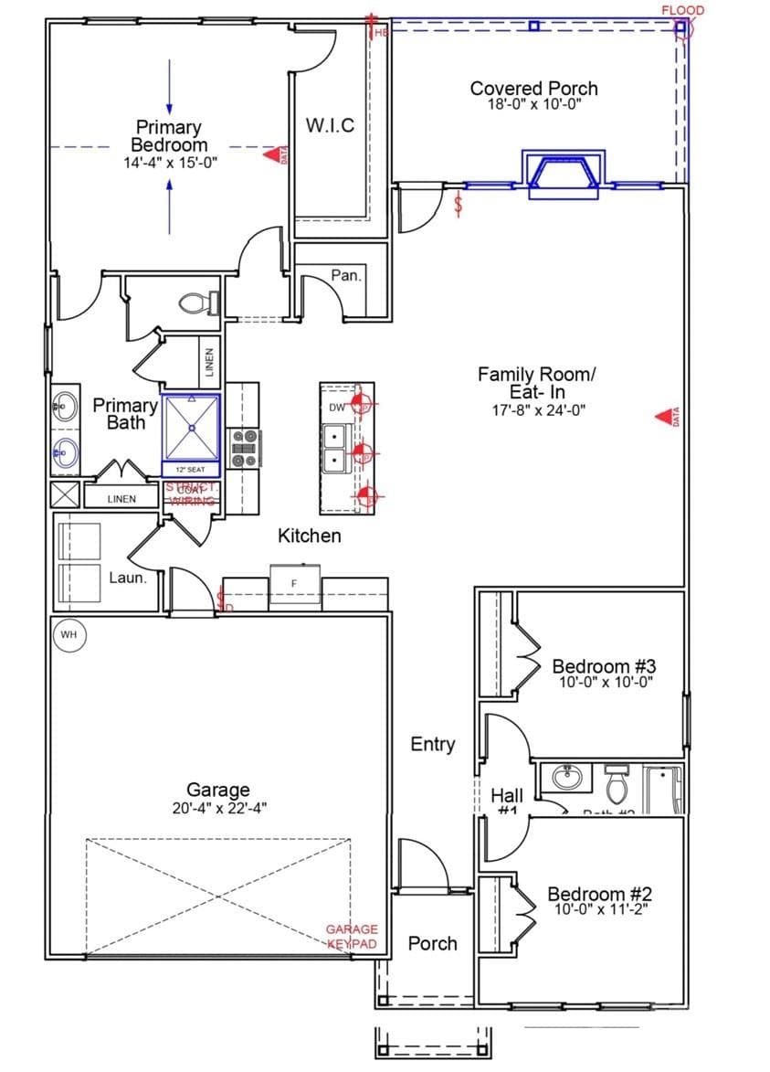 Decatur Floor Plan - Shelby