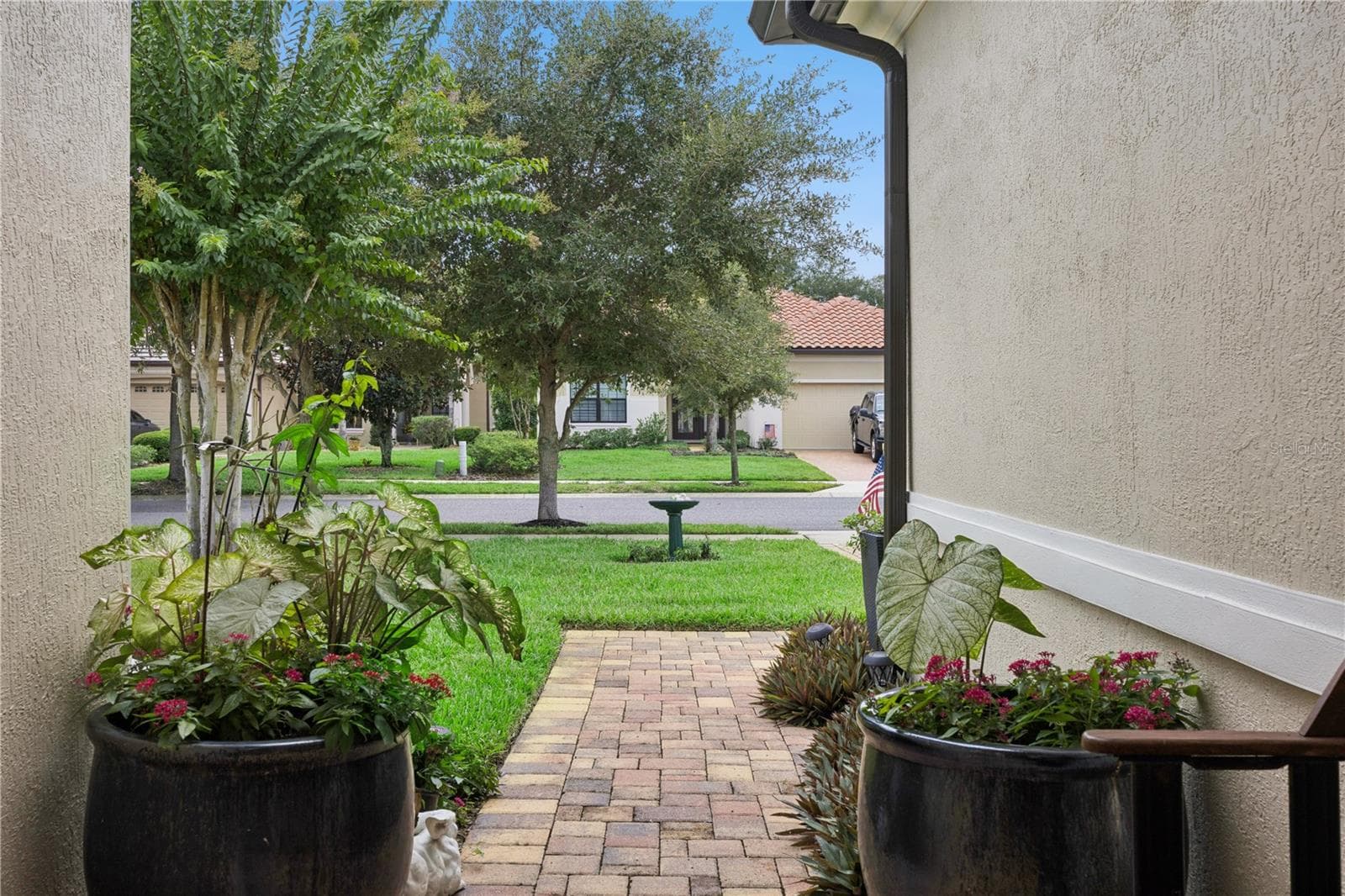 Front entry way. - 9219 SAN JOSE BLVD, HOWEY IN THE HILLS