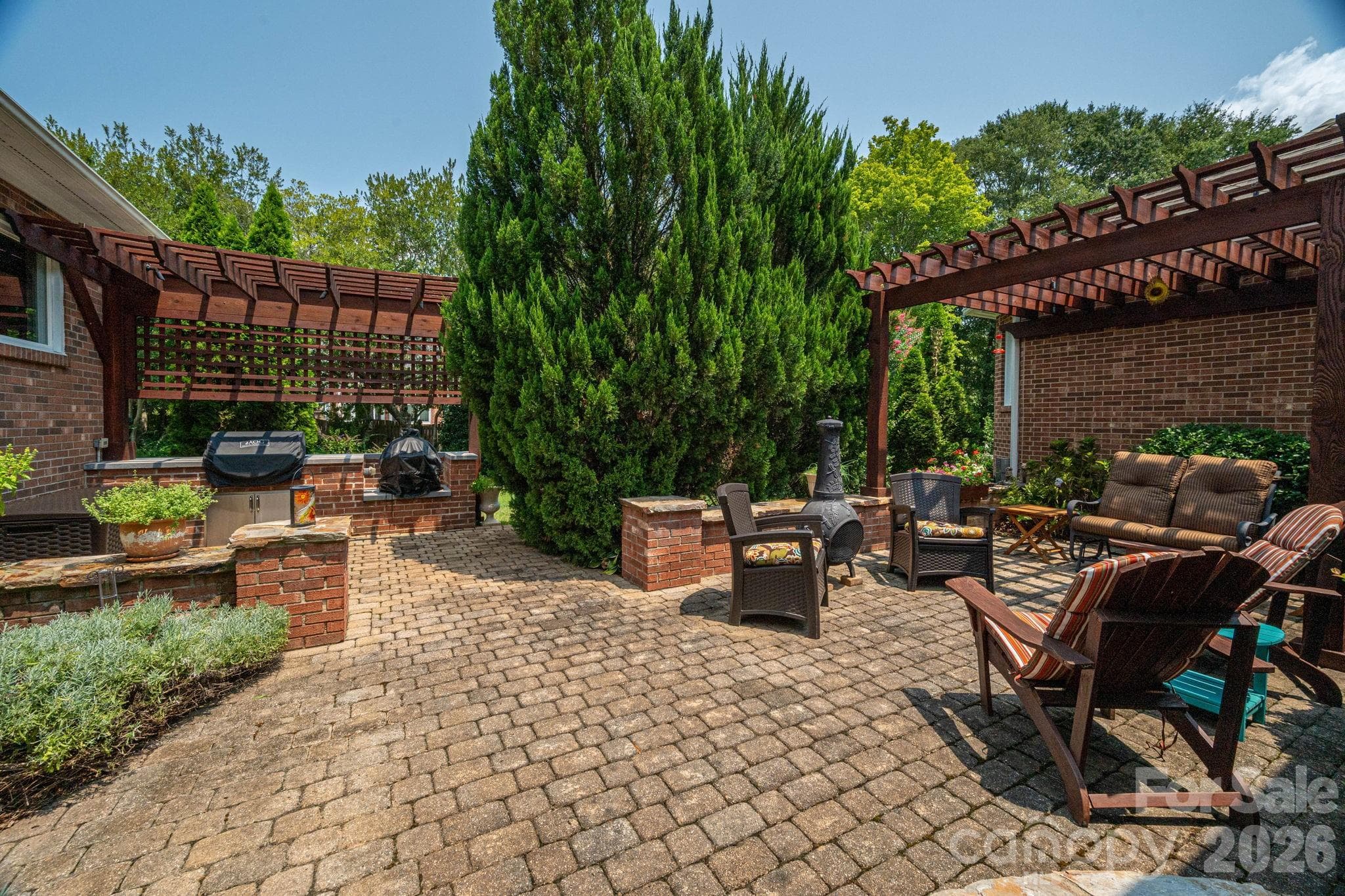 Brick Patio - 5023 Samuel Pinckney Drive, Belmont