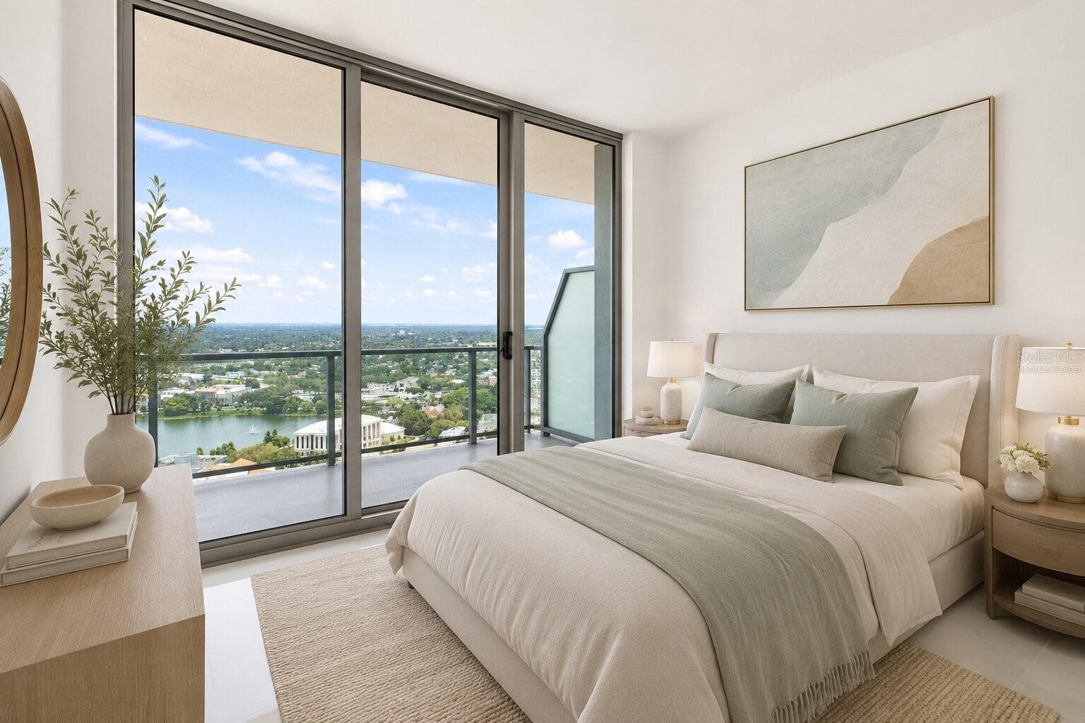 Virtually Staged Guest Bedroom - 400 CENTRAL AVE #2901, ST PETERSBURG