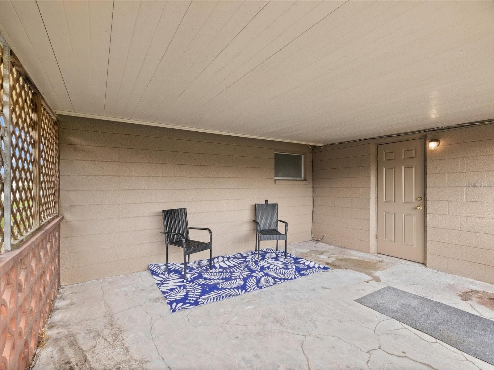 Back porch - 1023 VIKING DR, HOLIDAY