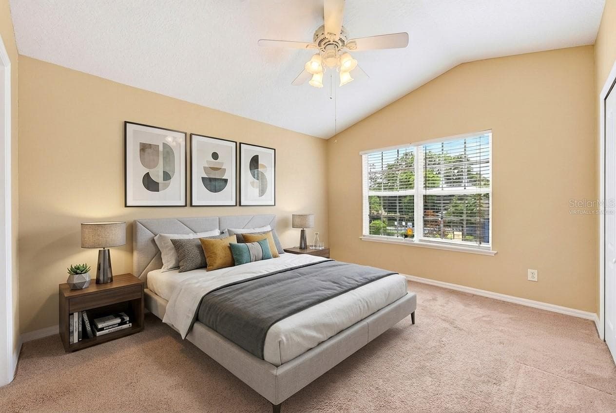 Primary Suite. Virtually Staged. - 102 WILTON CIR, SANFORD