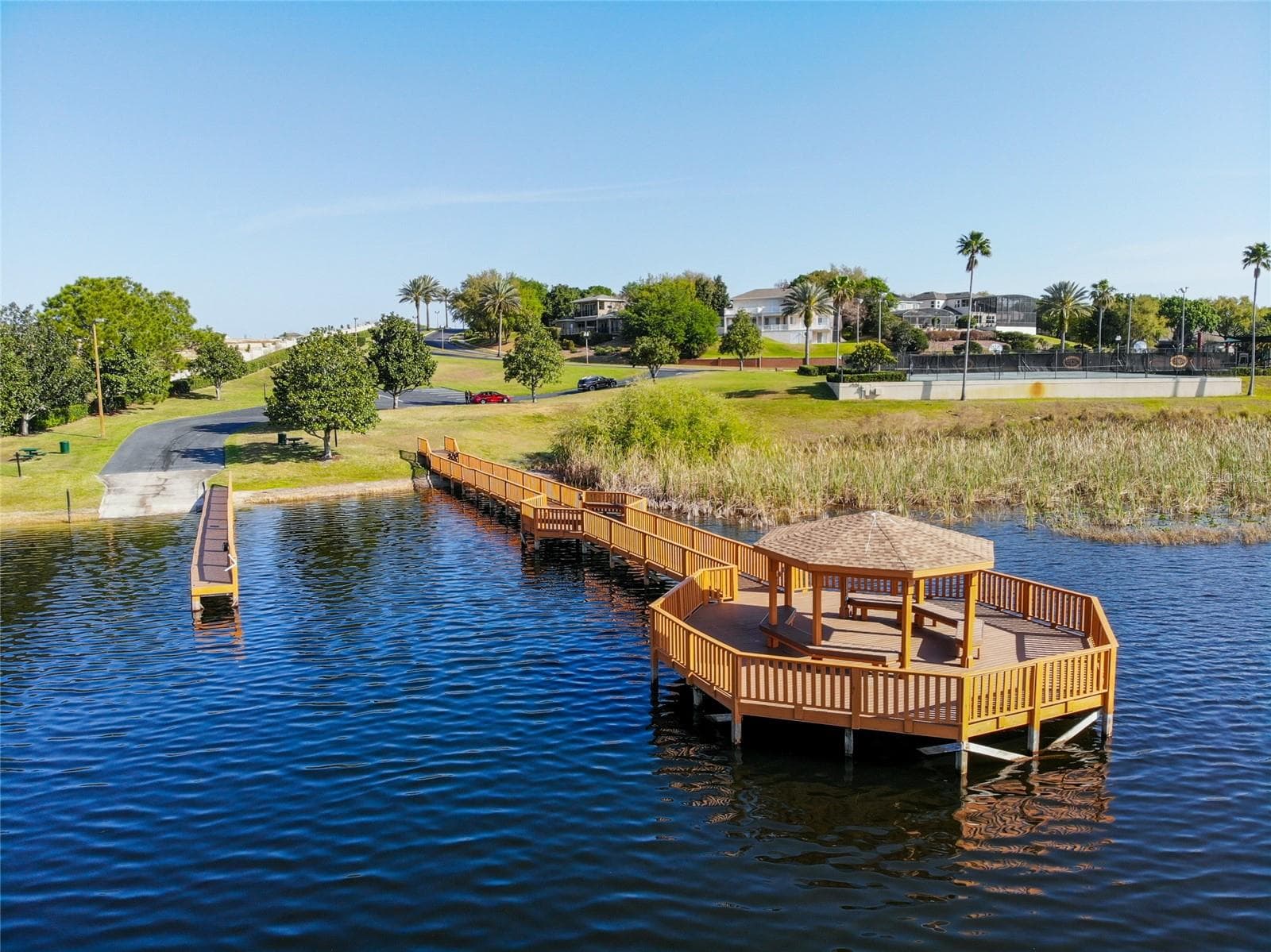 Community amenities: boat ramp and pavilion - 17535 COBBLESTONE LN, CLERMONT