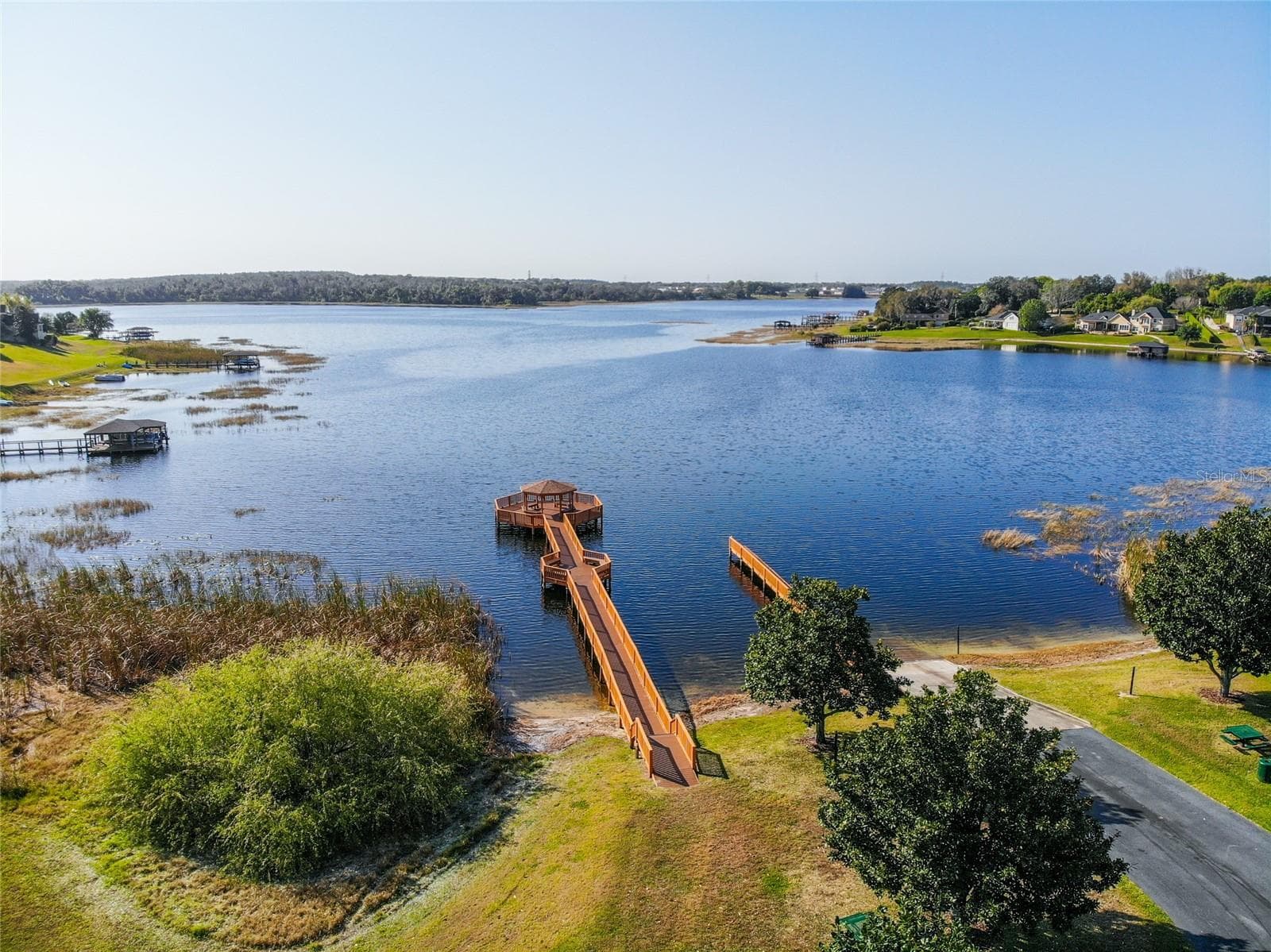 Community amenities: boat ramp and pavilion - 17535 COBBLESTONE LN, CLERMONT
