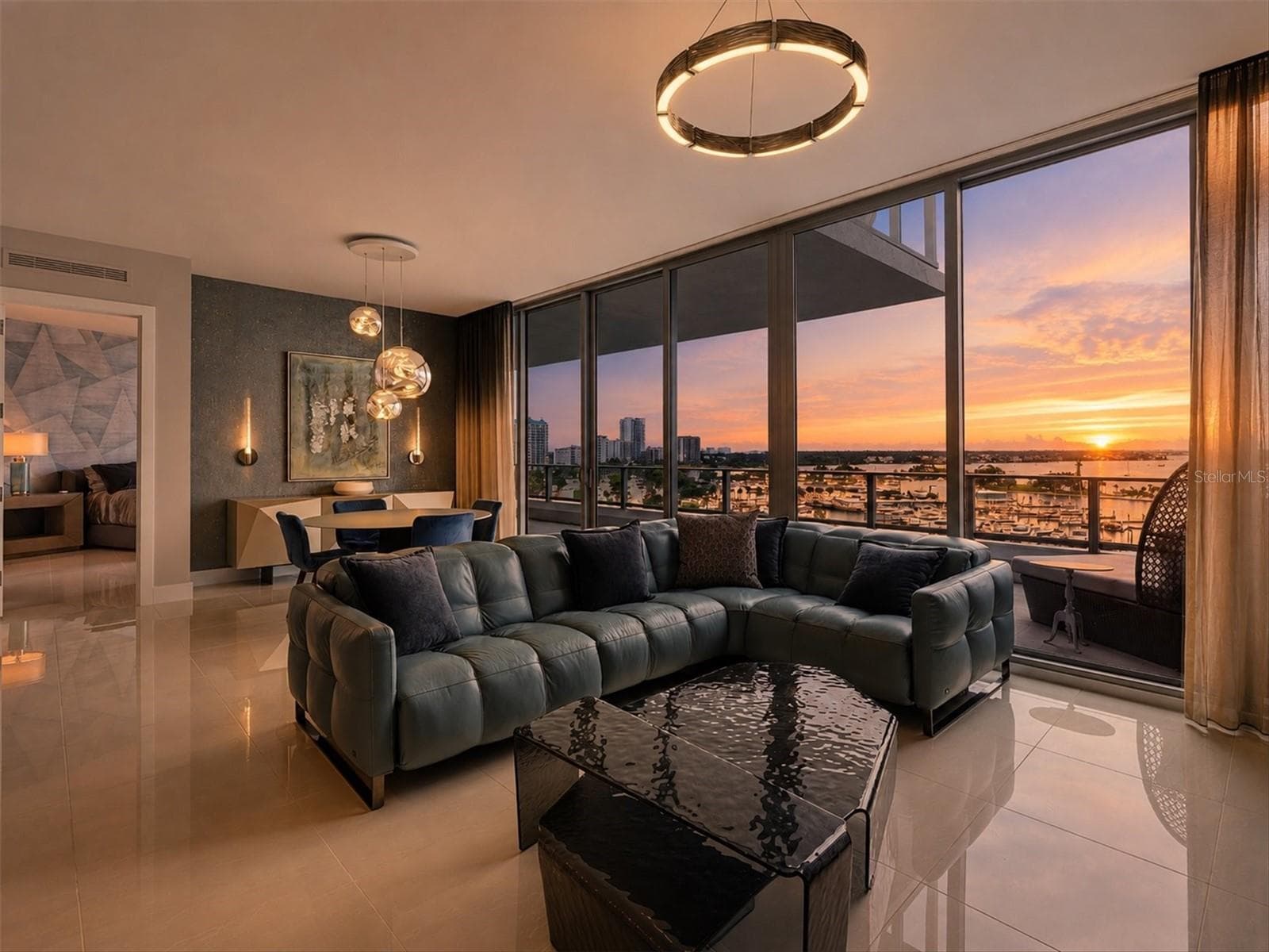 Sunset views every day - 1155 N GULFSTREAM AVE #807, SARASOTA