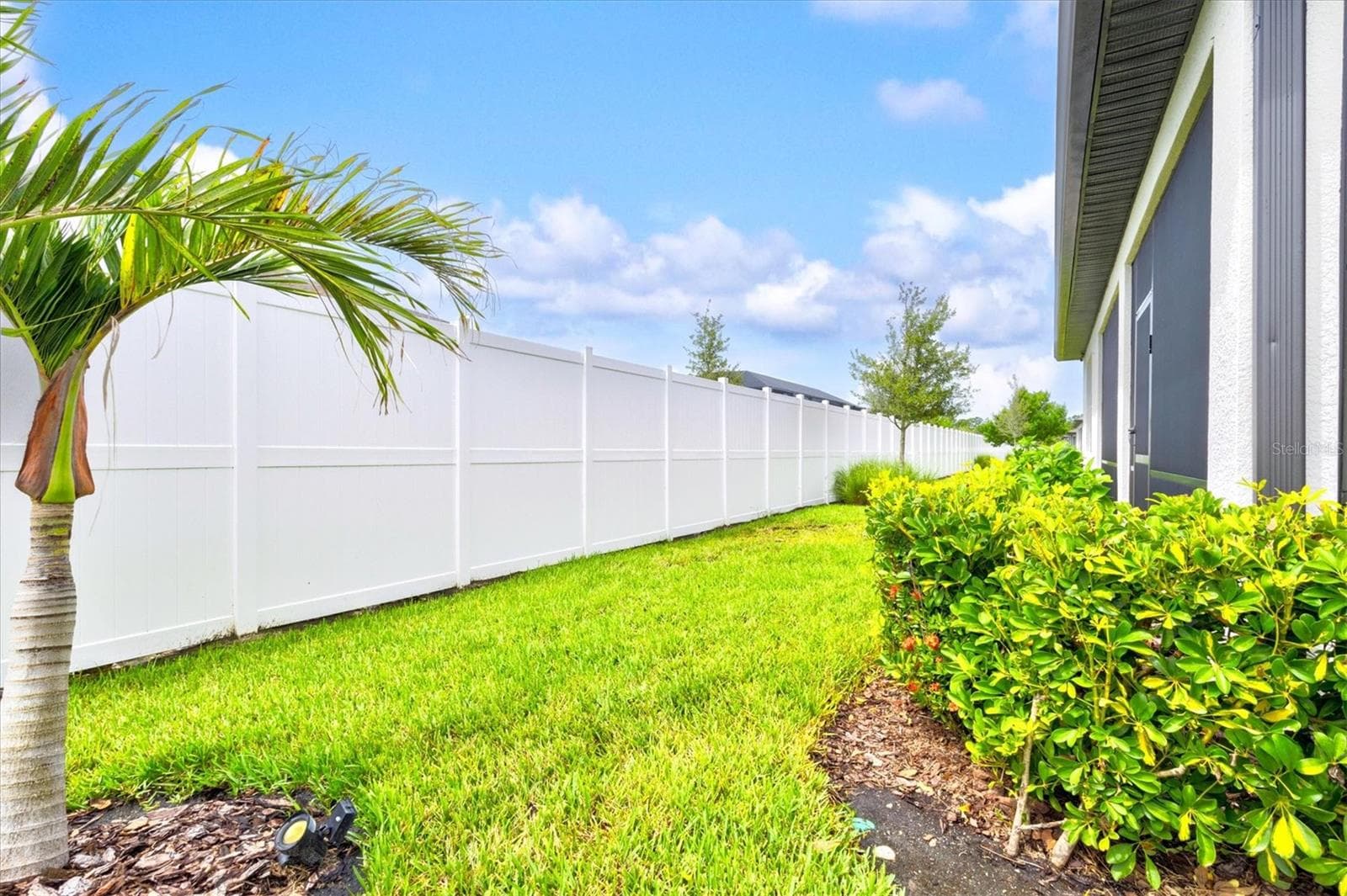 Back yard. - 2534 GABEL OAK DR, NORTH PORT