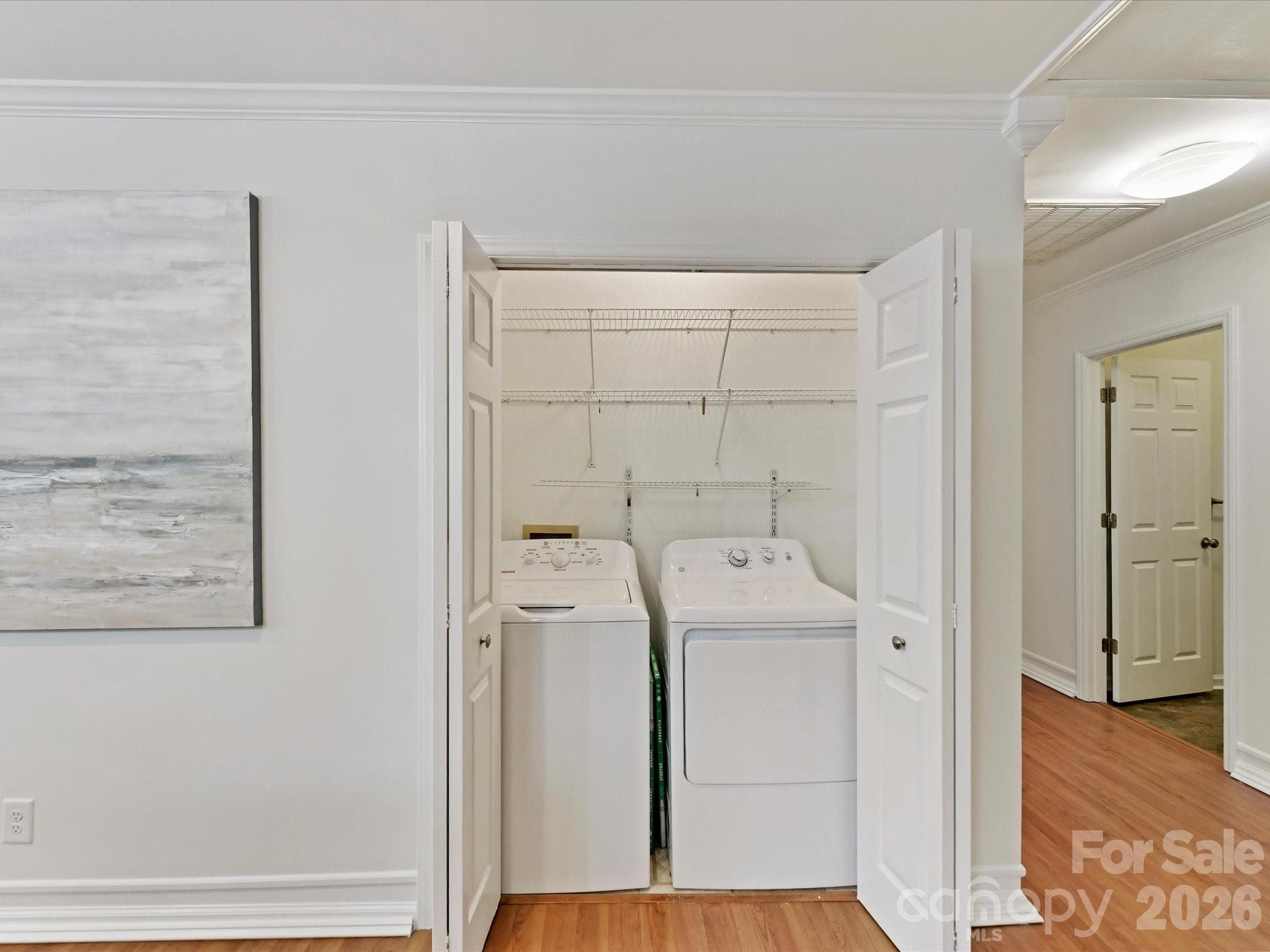 Laundry off kitchen - 2028 Hamorton Place, Charlotte