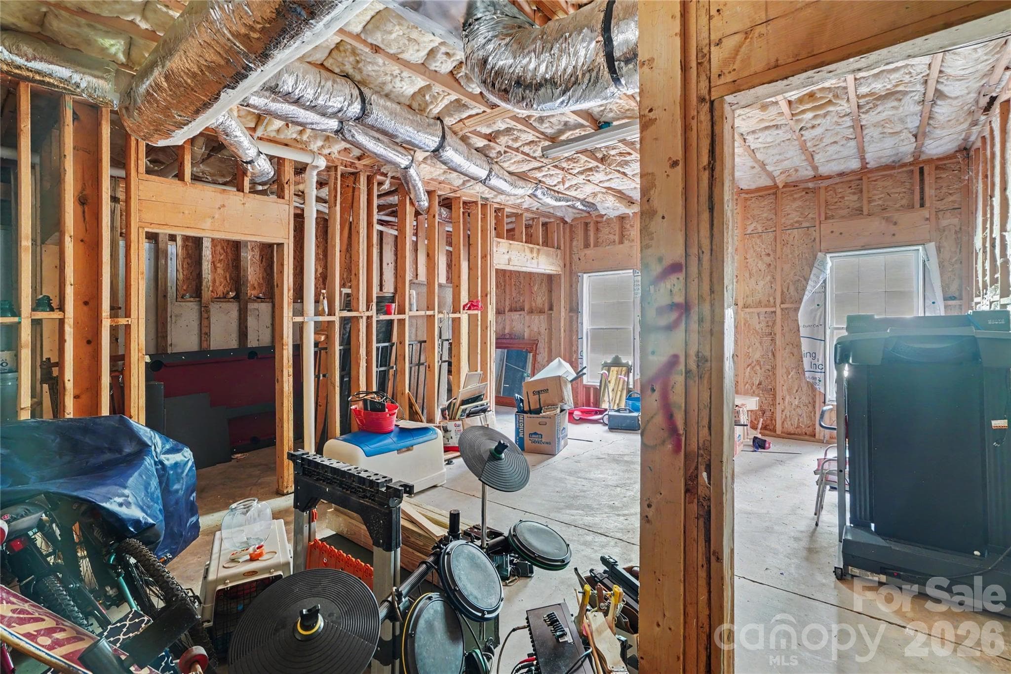 Unfinished Bedroom - 507 Crown Court, Richburg