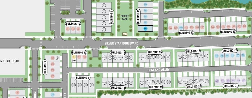 525 Silver Star Boulevard Site Map - 525 Silver Star Boulevard, Indian Trail